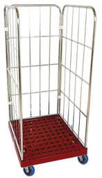 Rolcontainer 815 x 724 mm 2 zijwanden en 1 achterwand, Ophalen of Verzenden