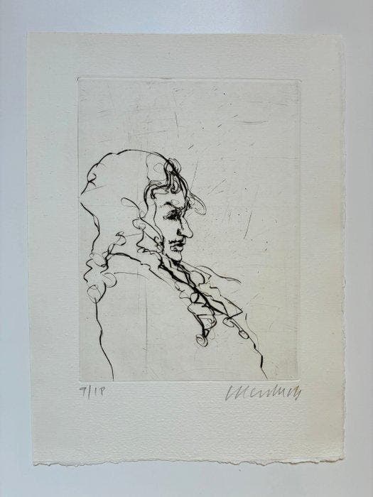 Claude Weisbuch (1927-2014) - Don Juan - Lot de 2 gravures, Antiquités & Art, Antiquités | Autres Antiquités