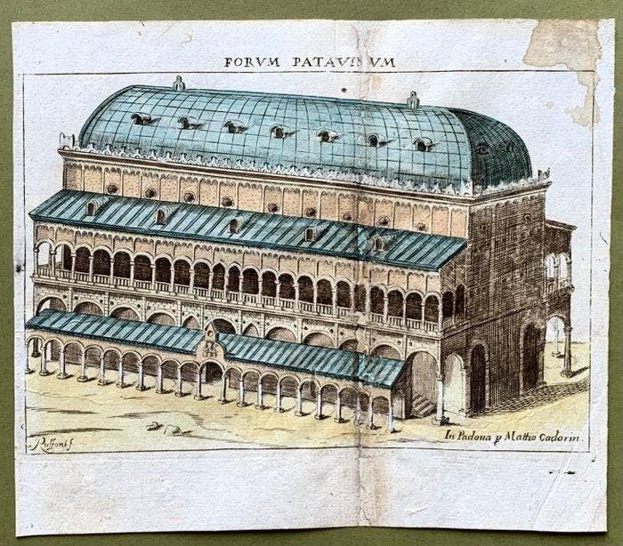 Italie - Vénétie; Matteo Cadorin - Forum patavinum / Templum, Boeken, Atlassen en Landkaarten
