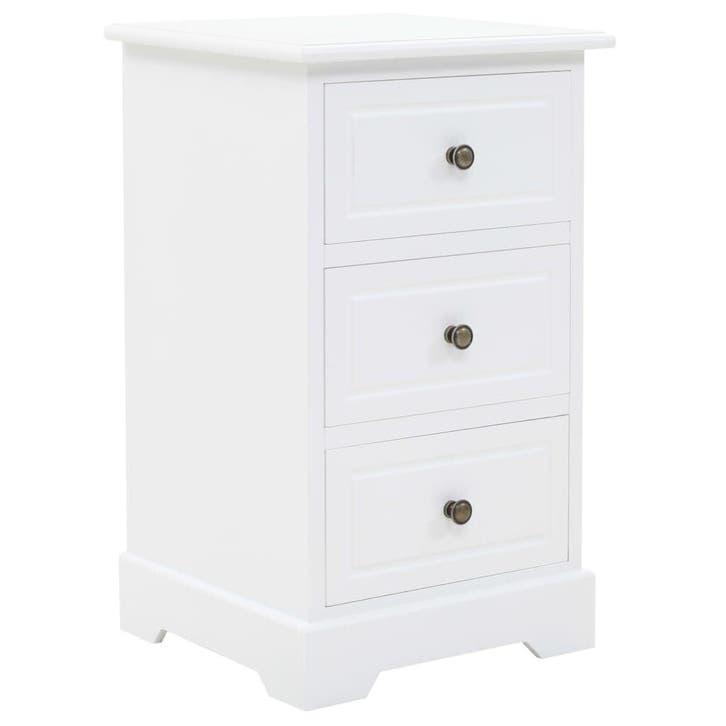 Nachtkastje Wit | Retour deal | 34% korting, Maison & Meubles, Chambre à coucher | Tables de chevet, Envoi