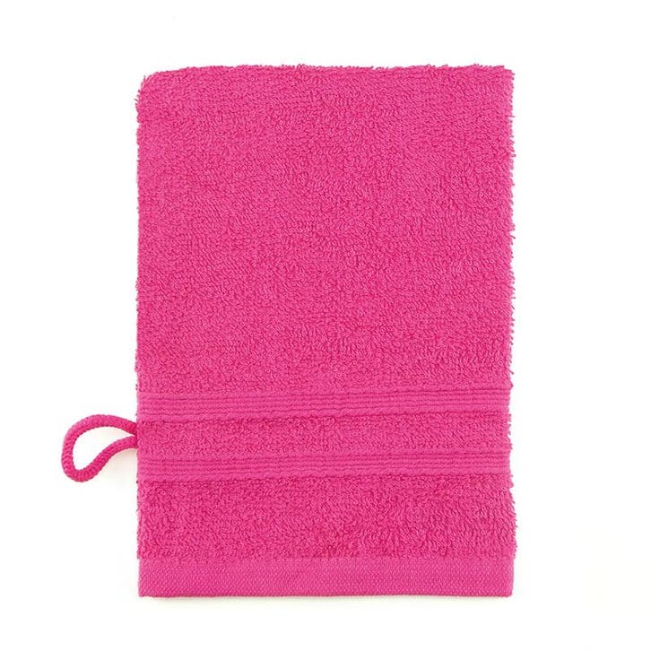 Débarbouillette Fuchsia Rose 15x22cm - Treb ADH, Maison & Meubles, Salle de bain | Linge de bain & Accessoires, Envoi