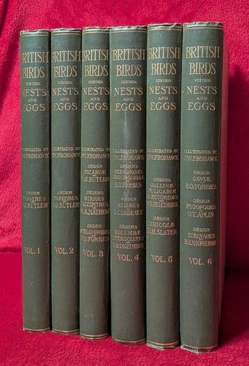 Arthur G. Butler; F. W. Frohawk - British Birds, with their