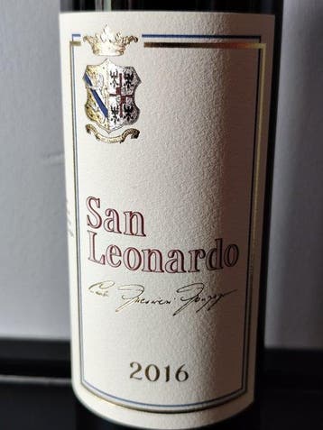 2016 Tenuta San Leonardo, San Leonardo - Trentino Alto Adige