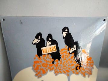 Chocolat de Villars - Enseigne en émail - Émail
