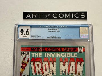 Iron Man #93 - Commander Kraken Appearance - CGC 9.6 - 1