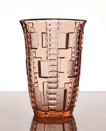 Val Saint Lambert - Charles Graffart & René Delvenne - Vase, Antiek en Kunst