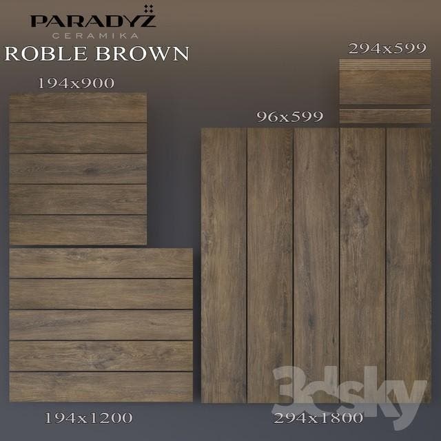 XXL 30x180 / Roble Brown Keramisch Parket / Keramisch, Bricolage & Construction, Dalles & Carrelages, Enlèvement ou Envoi