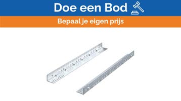 Bieden: Rittal DK 5501420 Slide Rail 1U 80kg, Ophalen of Verzenden, Nieuw