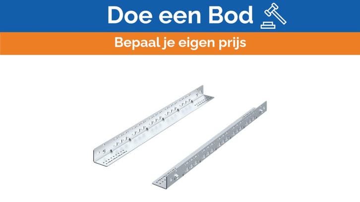 Bieden: Rittal DK 5501420 Slide Rail 1U 80kg, Watersport en Boten, Bootonderdelen, Ophalen of Verzenden