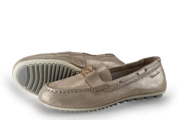 Tamaris Loafers in maat 38 Goud, Kleding | Dames, Schoenen, Tamaris, Overige kleuren, Verzenden, Overige typen