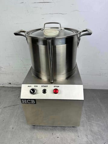 RVS HCB Groentesnijmachine Groentecutter 10 liter 230V, Ophalen of Verzenden, Nieuw in verpakking