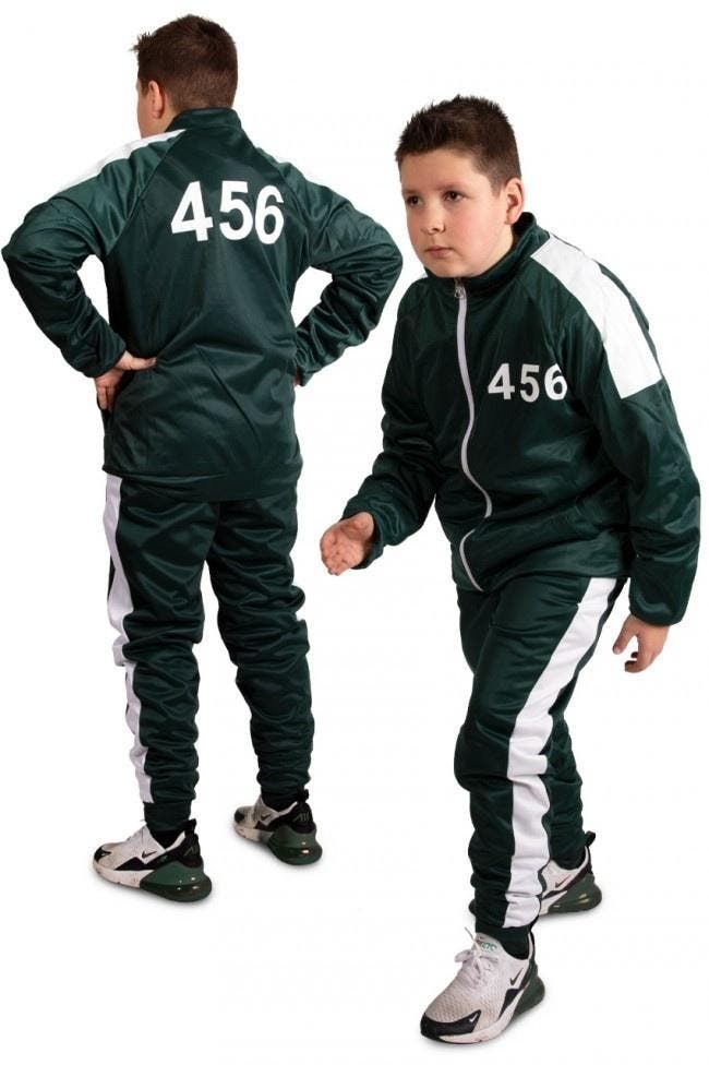Trainingspak Koreaans Squid Spel Kind, Kleding | Heren, Carnavalskleding en Feestkleding, Nieuw, Verzenden