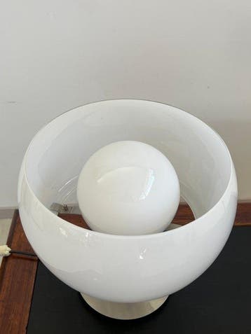 Vico Magistretti - Tafellamp - Erse - Metaal, Glas