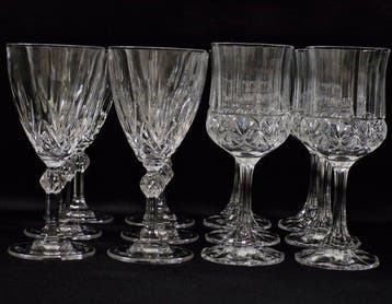 Cristal de Flandre - Royal Crystal Rock - Drinkset (12) -