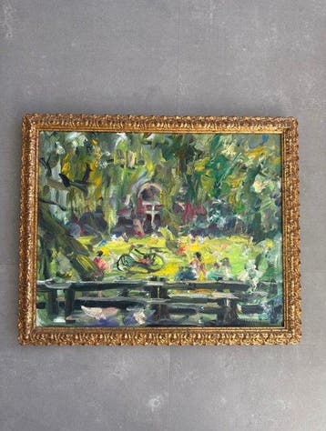 Jurgen Leippert (1944) - Zomer in het park