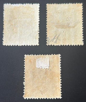 België 1866/1867 - Kleine Leeuw - Volledige reeks getand -, Gestempeld