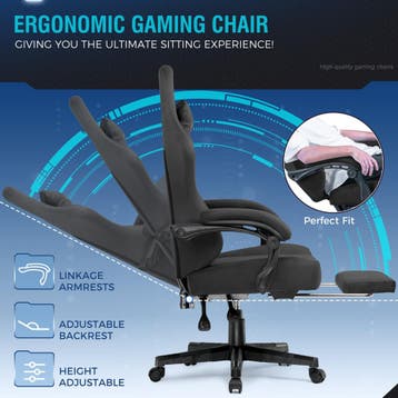 Ergonomische Bureaustoel -  Office Chair - Gamestoel - Volwa, Verzenden, Nieuw