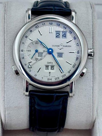 Ulysse Nardin - GMT Perpetual Automatic White Gold - 320-22, Handtassen en Accessoires, Nieuw