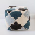 Poef - Katoen - Handgeweven poef