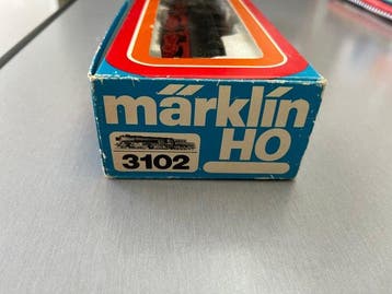 Märklin H0 - 3102 - Locomotive à vapeur avec tender (1) -