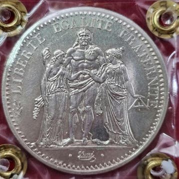 Frankrijk. Ve République. 10 Francs 1970 (Zonder