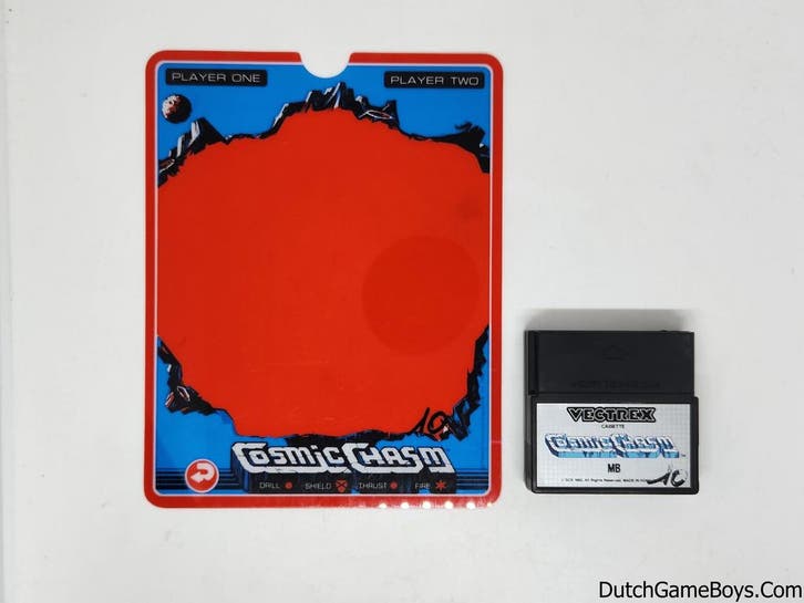 Vectrex - MB - Chosmic Chasm + Overlay, Games en Spelcomputers, Spelcomputers | Overige, Gebruikt, Verzenden