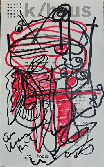 Hermann Nitsch (1938–2022) - Zeichnung