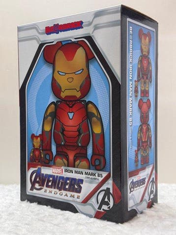 Medicom Toy - BE@RBRICK 400% & 100% Iron Man Mark 85
