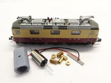 micromotor NF066C ombouwset Fleischmann Re 4/4, Verzenden, Overige typen