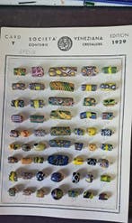 Map Canpini kralen Afrikaanse handelskralen - Kameroen, Antiek en Kunst