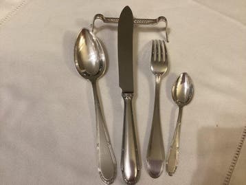 WMF / Geislingen - Bestekset voor 12 personen (181) - Ruban, Antiek en Kunst