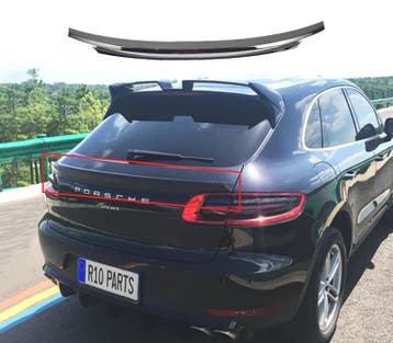 AILERON SPOILER PORSCHE MACAN 14- LOOK GTS NOIR BRILLANT, Verzenden