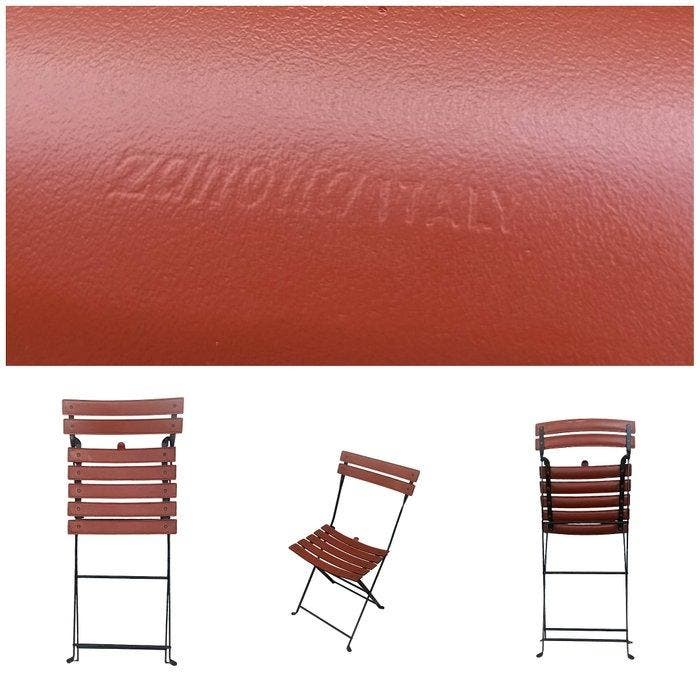Zanotta - Marco Zanuso - Stoel - Celestina - IJzer, Leder, Antiquités & Art, Antiquités | Meubles | Chaises & Canapés