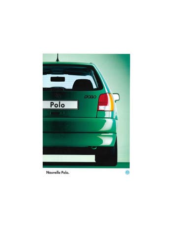1994 VOLKSWAGEN POLO BROCHURE FRANS, Ophalen of Verzenden