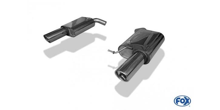FOX VW Passat 3C 4-Motion - 3.2l einddemper rechts/links - 1, Autos : Pièces & Accessoires, Systèmes d'échappement, Envoi