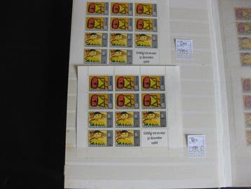 Pays-Bas - 132 différentes erreurs de plaques de mât sur, Postzegels en Munten, Gestempeld