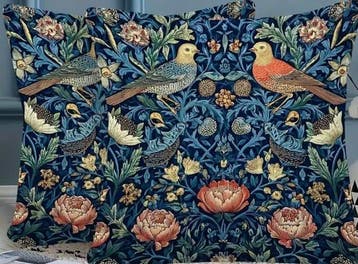 kussenhoezen in William Morris-stijl - Kussen (2)