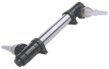 Prof. Stainless steel UVC filter 15 watt, Verzenden
