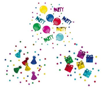 Confetti Verjaardag 3st, Hobby en Vrije tijd, Verzenden, Nieuw