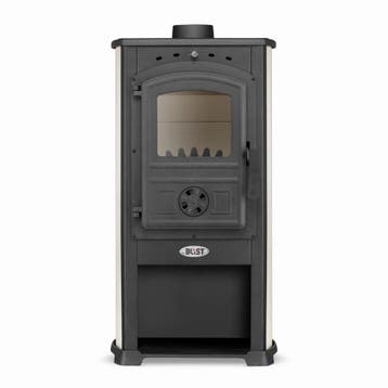 Houtkachel Gietijzer | Met Kookplaat | Nieuw | OP=OP, Doe-het-zelf en Bouw, Verwarming en Radiatoren, Hoog rendement (Hr), Minder dan 60 cm