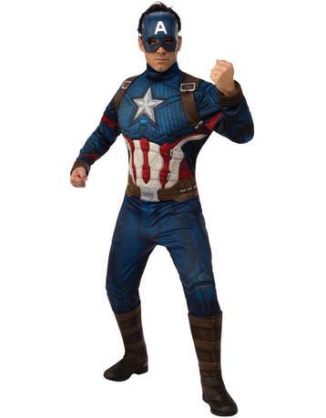 captain america kostuum voor heren, Ophalen of Verzenden