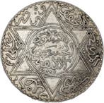 Maroc. 10 Dirhams AH1299 (1882) Hassan I