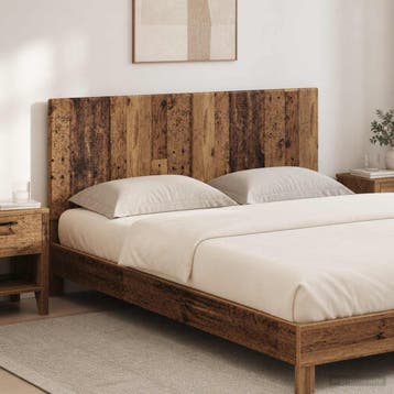 vidaXL Wandgemonteerd Hoofdbord BREDA Oud hout Bewerkt hout, Verzenden