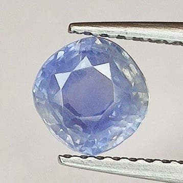 Bleu Saphir - 1.25 ct - Antwerp Laboratory for Gemstone, Nieuw