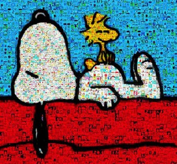 David Law (1967) - Snoopy & Woodstock