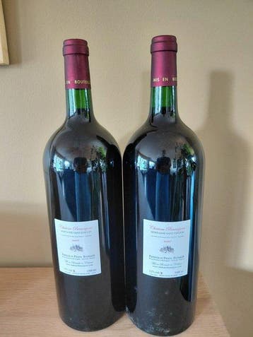2007 Chateau Beausejour - Bordeaux - 2 Magnums (1.5L), Nieuw