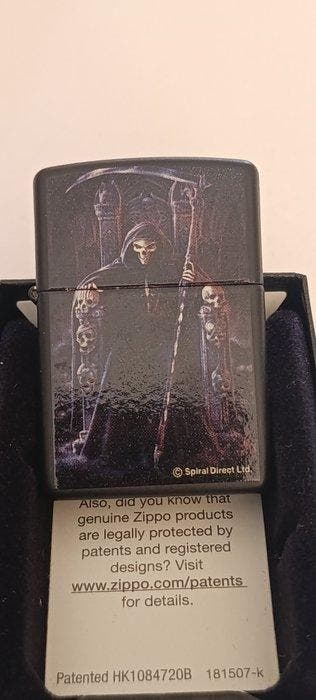 Zippo, dark fantasy con il Grim Reaper - Zonder minimumprijs, Nieuw