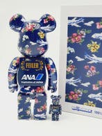 No reserve Be@rbrick Medicom Toy - ANA Japan x Feiler (400%, Antiek en Kunst