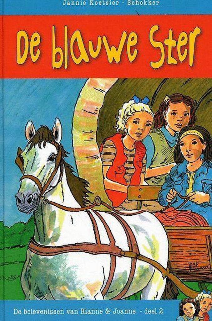 BLAUWE STER, EEN    R & J 2 9789033628344, Boeken, Kinderboeken | Jeugd | onder 10 jaar, Gelezen, Verzenden