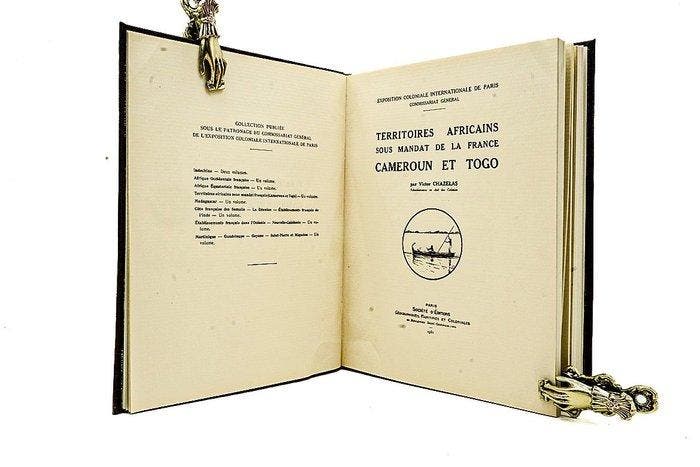 Victor Chazelas - Territoires africains sous mandat de la, Antiquités & Art, Antiquités | Livres & Manuscrits
